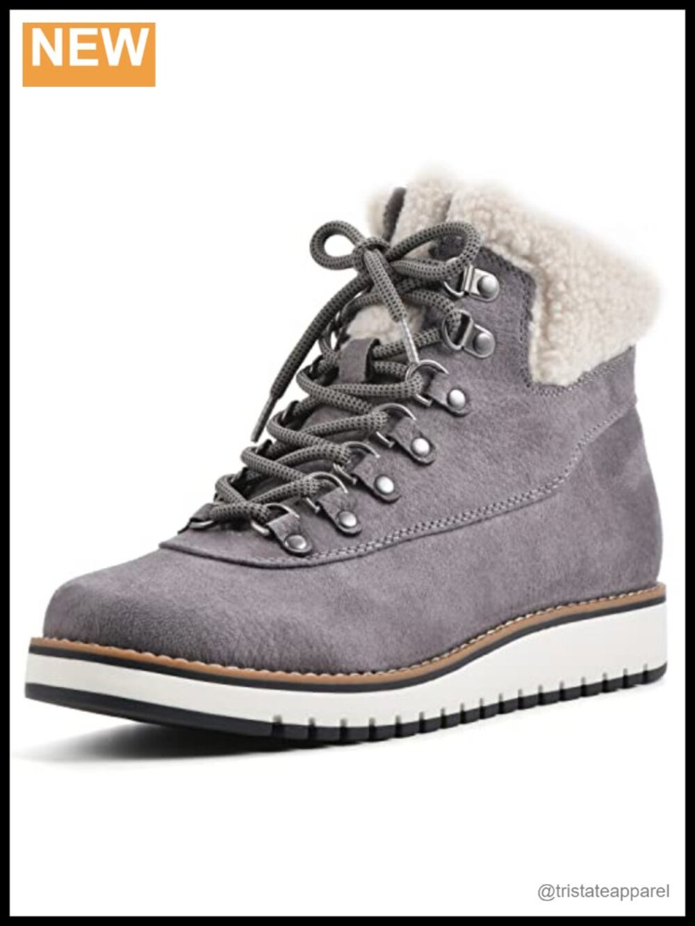Water Resistant Ankle Booties with Memory Foam Insole
